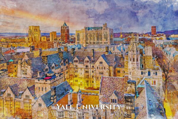 YALE UNIVERSITY IMAGE SHOWING CAMPUS BUILDING
