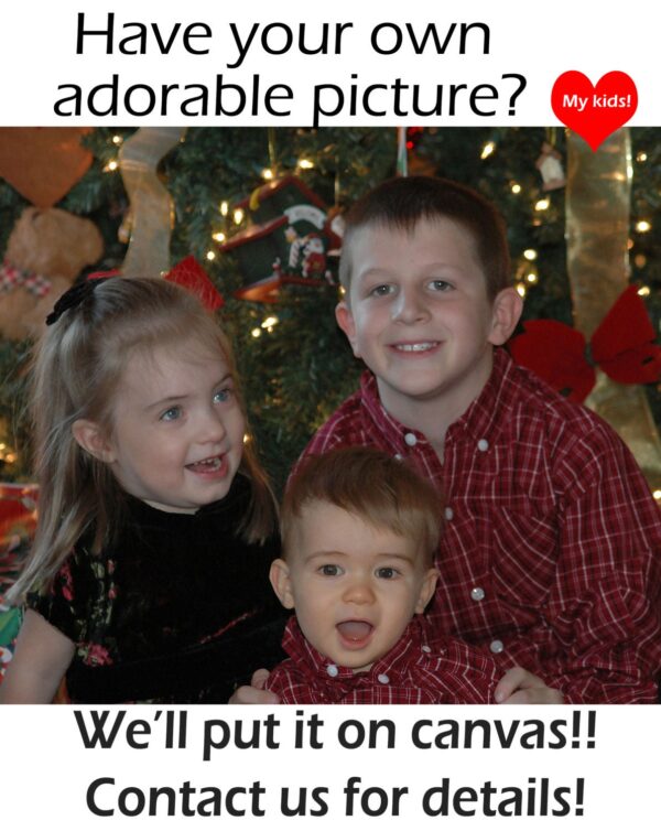 Your own photo turned into canvas, All Sizes Custom Canvas Prints, Photo To Canvas, picture canvas, Perfect touching gift for any occasion
