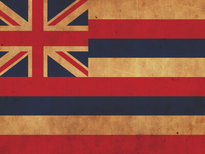 Vintage Hawaii Flag on Canvas, Hawaii, Flag, Wall Art, Hawaii Photo, Hawaii flag on canvas, Flag, Single or Multiple Panels Hawaii flag