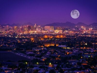 Phoenix Arizona, Phoenix Canvas, Phoenix skyline, Phoenix wall canvas, 3 panel or single panel Phoenix art, Phoenix photo, Phoenix wall art