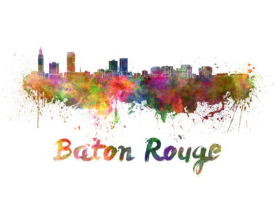 Baton Rouge skyline watercolor canvas,  Baton Rouge Canvas, Baton Rouge wall art, Baton Rouge Canvas Wall Art, Baton Rouge wall art canvas