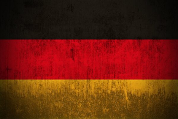 Vintage Germany Flag on Canvas, Germany Wall Art, Germany Photo flag on canvas, Single or Multiple Panels German flag German culture