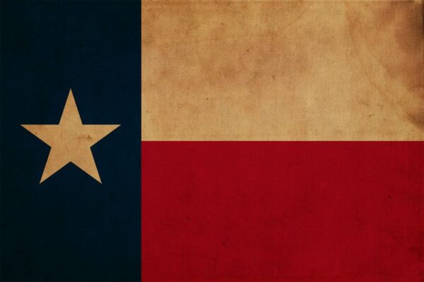 Vintage Texas Flag on Canvas, Texas, Flag, Wall Art, Texas Photo, Texas Print, Giclee, Fine Art, Lonestar Flag, Single or Multiple Panels