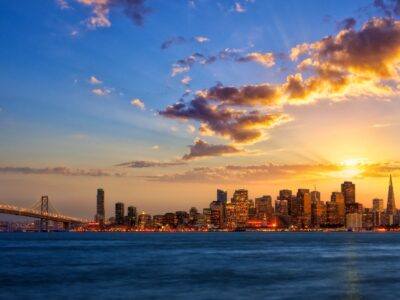 San Francisco skyline canvas, Golden Gate  Canvas, San Francisco wall canvas, 3 panel or single panel San Francisco Golden Gate wall art