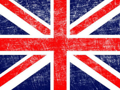 Vintage England Flag on Canvas, England, Flag, Wall Art, England Photo flag on canvas, Single or Multiple Panels England flag
