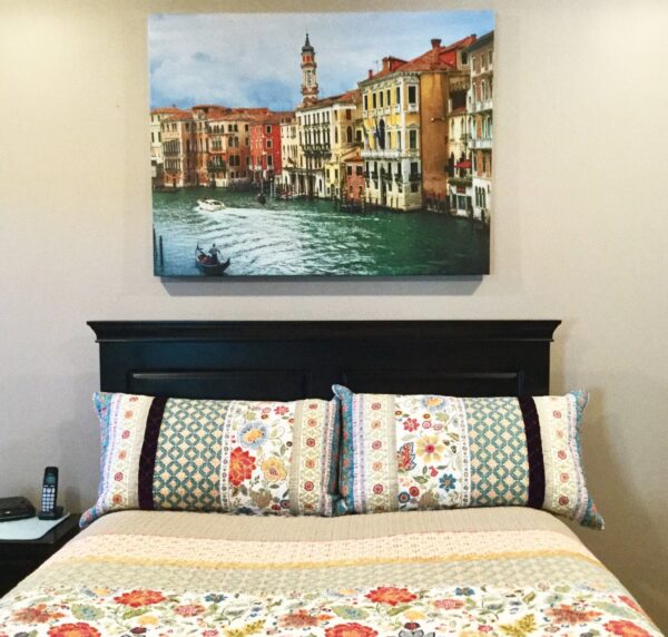 Venice Italy Gondolas in canal, Venice Italy, Vacation in Italy, Europe Classic Photo, Venice Canvas Print, Venice wall art, Large wall art