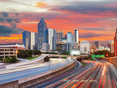 Atlanta skyline canvas, Atlanta Canvas, Atlanta skyline, Atlanta Wall canvas, Atlanta art, Atlanta photo, Atlanta wall art