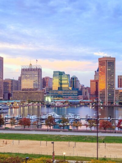 Baltimore Inner Harbor canvas, Baltimore Canvas,  Baltimore wall canvas, Inner Harbor photo wall art print, Baltimore south decor