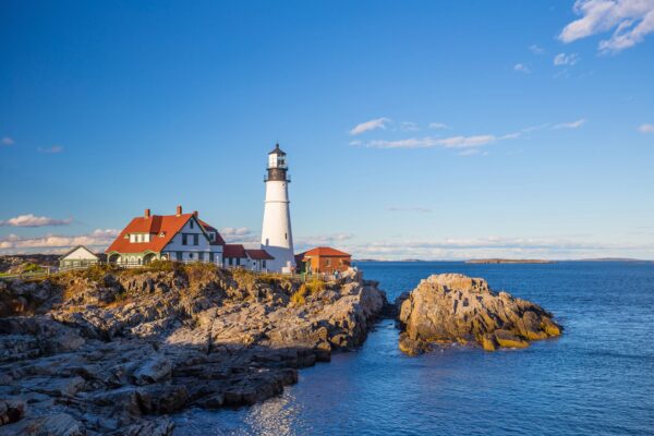 Portland Head Lighthouse canvas, Portland Maine Canvas, Lighthouse canvas, Lighthouse wall art, Canvas Gift, Portland Head Lighthouse canvas