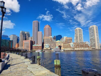 Boston Skyline Harbor skyline Canvas, Boston Canvas, Wall canvas,  Boston  harbor Canvas Art Print, Boston print, Boston photo, wall art