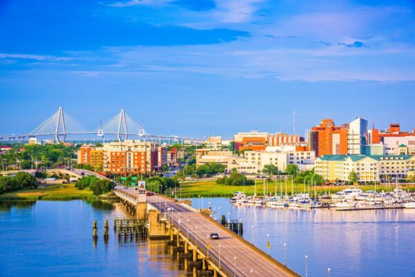 Charleston SC skyline canvas, Charleston Canvas,  Charleston wall canvas, Charleston photo wall art print, Charleston south decor