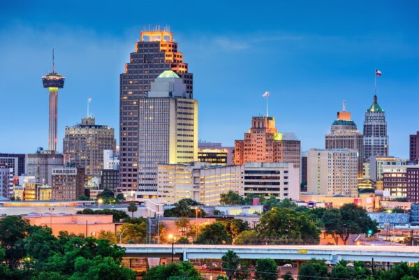 San Antonio Skyline, San Antonio Canvas, San Antonio skyline, San Antonio Wall canvas, Teax wall art, San Antonio decor, Texas canvas