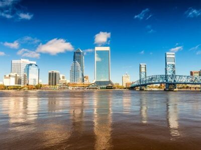 Jacksonville Florida, Jacksonville Canvas, Jacksonville skyline, Jacksonville Wall canvas, 3 panel or single panel, Jacksonville wall art