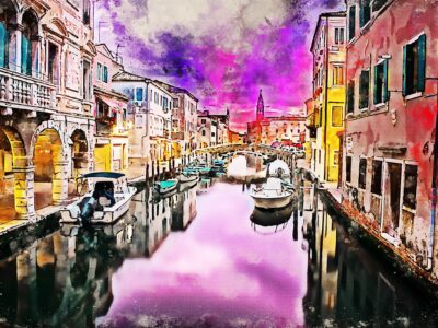 Lovely Venice Italy watercolor, Venice Italy, Vacation in Italy, Europe Classic Photo, Venice watercolor Print, Venice wall art, Venice