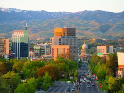 Boise Idaho skyline canvas, Boise Idaho Canvas, Boise Canvas Wall Art, Idaho wall art canvas, Boise wall art, Boise Idaho skyline canvas