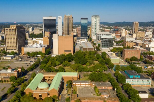 Birmingham skyline canvas, Birmingham AL Canvas, Birmingham Canvas Wall Art, Alabama wall art canvas, Birmingham wall art,