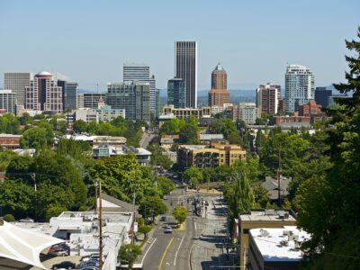 Portland Oregon skyline canvas, Portland Canvas Wall Art, Portland Oregon wall art canvas, Portland framed canvas art