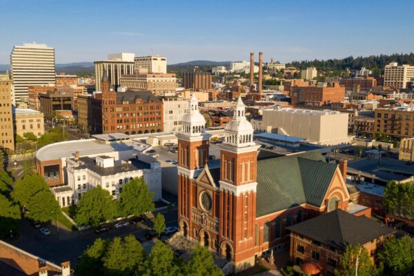 Spokane skyline canvas, Spokane Canvas  Spokane Canvas Wall Art, Spokane wall art canvas,Spokane  wall art,