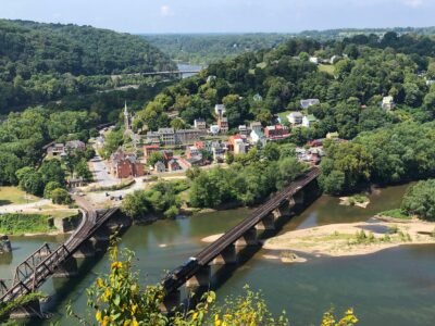 Harpers Ferry skyline canvas,  Harpers Ferry  Canvas, Harpers Ferry WV Canvas Wall Art, Harpers Ferry art canvas,  Civil War wall art,