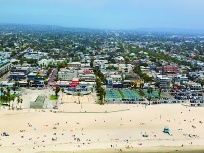 Venice Beach Californina wall art  canvas, Venice Beach wall canvas, 3 panel or single panel art, California photo,