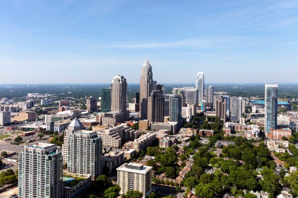 Charlotte wall art canvas, Charlotte skyline wall art, Charlotte Wall canvas,  Charlotte art,Charlotte wall a