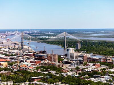 Savannah Georgia wall art skyline canvas, Savannah Canvas,  Savannah wall canvas,  Savannah photo wall art print, Savannah