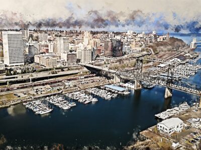 Tacoma watercolor canvas, Tacoma Washington watercolor Canvas  Canvas Tacoma Art, Tacoma wall art canvas, Tacoma  wall art,