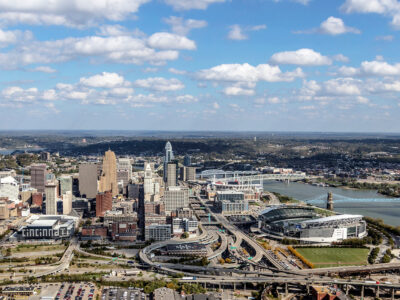 Cincinnati canvas skyline, Cincinnati Canvas, Cincinnati skyline, Cincinnati Wall canvas, 3 panel or single panel, Cincinnati wall art
