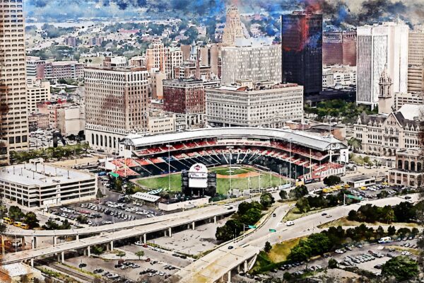 Buffalo skyline watercolor canvas,Buffalo wall art Canvas, Buffalo Canvas Wall Art, Buffalo wall art canvas, Buffalo wall art, Buffalo