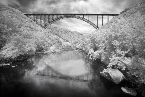 New River Gorge wall art skyline canvas,  New River GorgeCanvas,  Wall Art, West Virginia art canvas,  Civil War wall art,