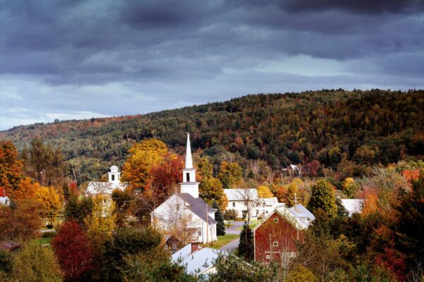 Vermont landscape on Canvas, Vermont, Wall Art, Vermont Photo, Vermont landscape, Fine Art, Vermont Flag, Single or Multiple Panels