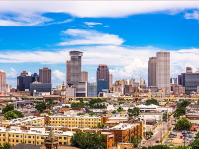 New Orleans skyline canvas, New Orleans Canvas Print, New Orleans wall art, Canvas Wall Art, Watercolor Skyline, Gift Ideas