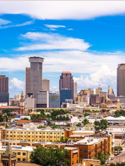 New Orleans skyline canvas, New Orleans Canvas Print, New Orleans wall art, Canvas Wall Art, Watercolor Skyline, Gift Ideas