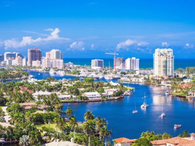 Fort Lauderdale skyline canvas, Fort Lauderdale Canvas, Fort Lauderdale Canvas Wall Art, Florida, wall art canvas, Fort Lauderdale wall art,