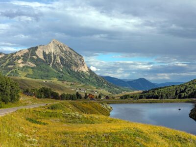 Crested Butte Colorado canvas, Colorado Canvas, Crested Butte Mountain canvas, Landscape wall art, Canvas Gift, Mountain canvas