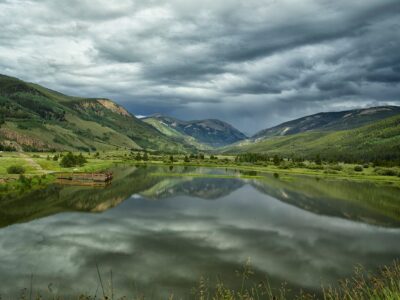 Camp Hale Pond canvas,  canvas, Vail Colorado canvas, Camp Hale wall art, Canvas Gift, Mountain canvas