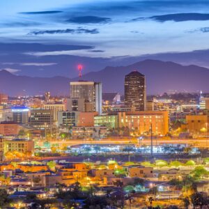 Tucson skyline canvas, Tucson Canvas  Canvas Tuscon Art, Tucson wall art canvas, Tucson wall art,