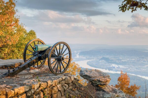 Chattanooga skyline canvas, Lookout Mountain Canvas,   Chattanooga TN Canvas Wall Art,  Chattanooga wall art canvas,  Chattanooga wall art,