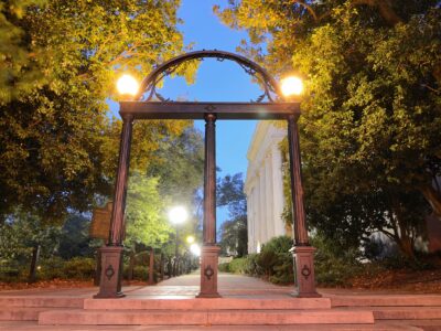 University of Georgia  The Arch canvas, Athens Canvas,  Athens wall canvas, The Arch UGA Athens wall art, University of Georgia
