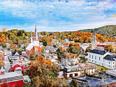 Montpelier Vermont watercolor canvas, Vermont watercolor Canvas,  Montpelier Vermont  Wall Art, watercolor.,city watercolor