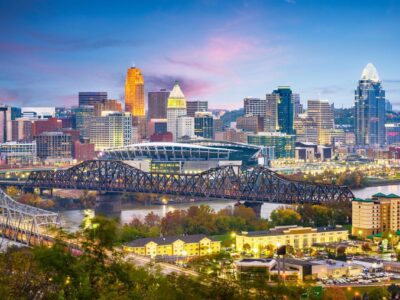 Cincinnati canvas skyline, Cincinnati Canvas, Cincinnati skyline, Cincinnati Wall canvas,Great American ball part, Cincinnati wall art