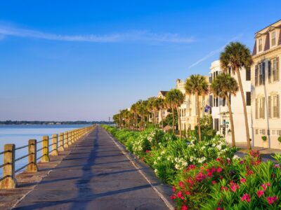 Charleston SC The Battery canvas, Charleston The Battery homes Canvas,  Charleston wall canvas, Charleston watercolor Charleston south decor