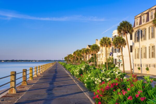 Charleston SC The Battery canvas, Charleston The Battery homes Canvas,  Charleston wall canvas, Charleston watercolor Charleston south decor