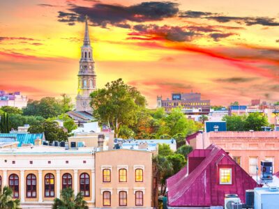 Charleston SC skyline canvas, Charleston Canvas,  Charleston wall canvas, Charleston photo wall art print, Charleston south decor