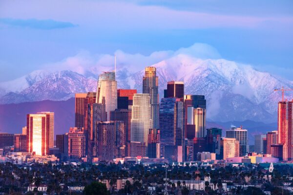 Los Angeles skyline canvas,Los Angeles  Canvas, Los Angeles Canvas Wall Art, Los Angeles wall art canvas, LA art