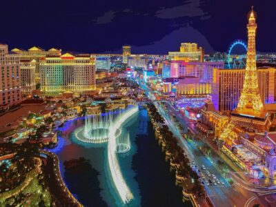 Las Vegas watercolor skyline, Las Vegas skyline print, , Las Vegas Watercolor print Las Vegas Las Vegas at night photo, Las Vegas art print