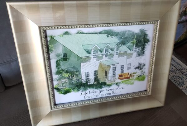 Watercolor House Portrait, Custom House Portrait, Watercolor Home Painting, House Sketch From Photo, First time homeowner - Image 10