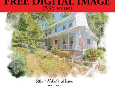 Custom Watercolor home photo on canvas, Customized family name canvas, Personalized gift with names, Realtor gift new home, First home gift