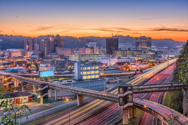 Charleston WV skyline canvas, Charleston WV Canvas, Charleston WV Wall canvas, Charleston wall art, Charleston West Virginia art canvas