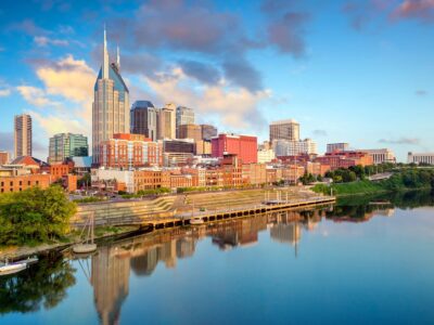 Nashville skyline canvas, Nashville Canvas, Nashville skyline, Nashville Cumberland River, Nashville TN Nashville wall art, Nashville photo